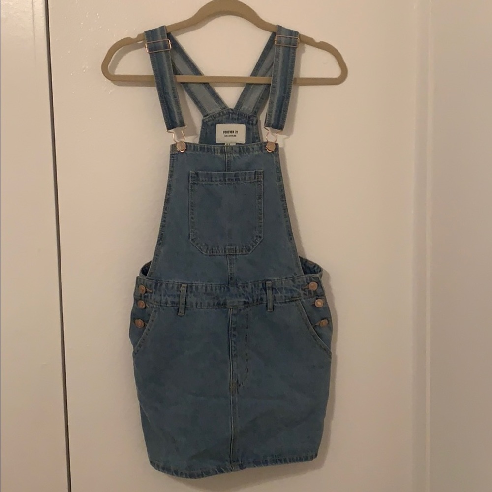 Denim Overall Dress
